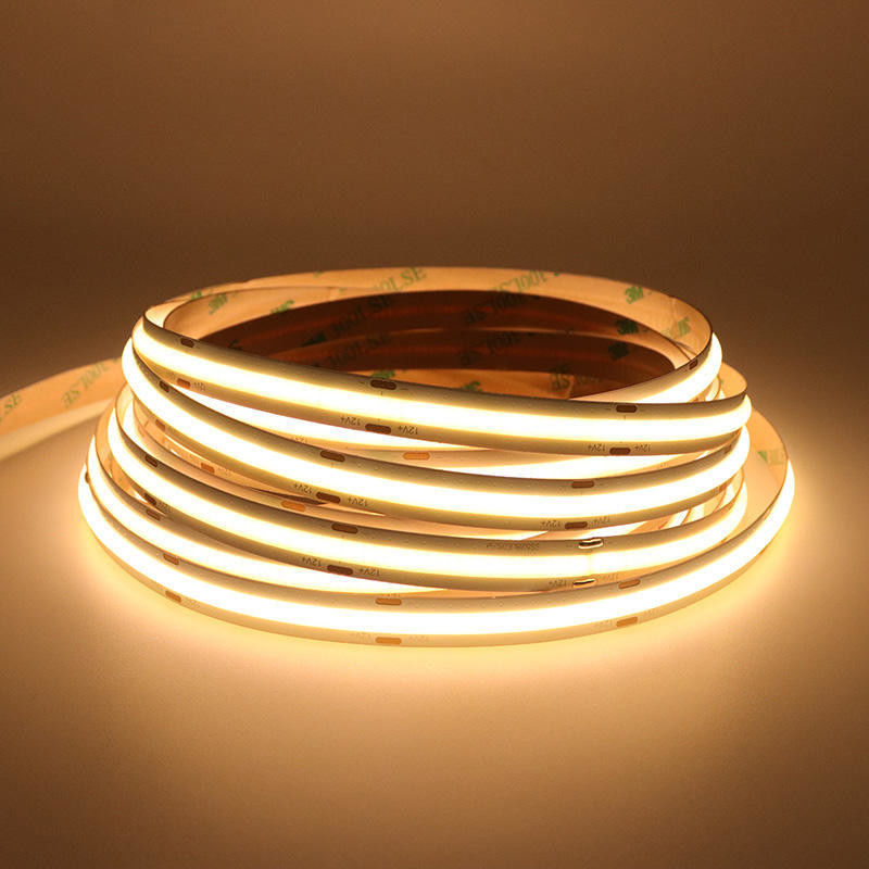 Thiết kế ánh sáng và mạch COB Led Strip Light 5m mỗi cuộn 12v 24v 480Leds 3 90Ra