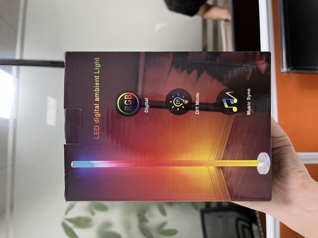 RGB Led Corner Floor Lamp Home.hotel.lighting Chức năng trang trí cho phòng khách hiện đại