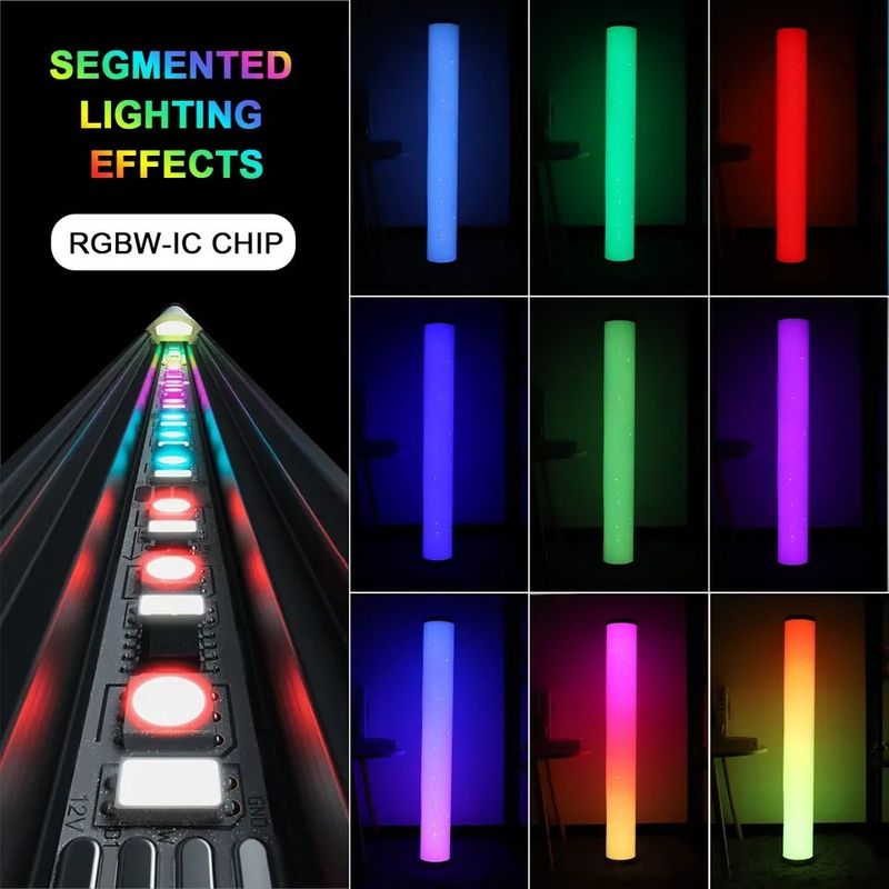RGB Gaming Đèn phòng khách Ambient Mood Light Rgb trang trí Đèn đêm đứng Đèn sàn góc Led Cho giao hàng thả