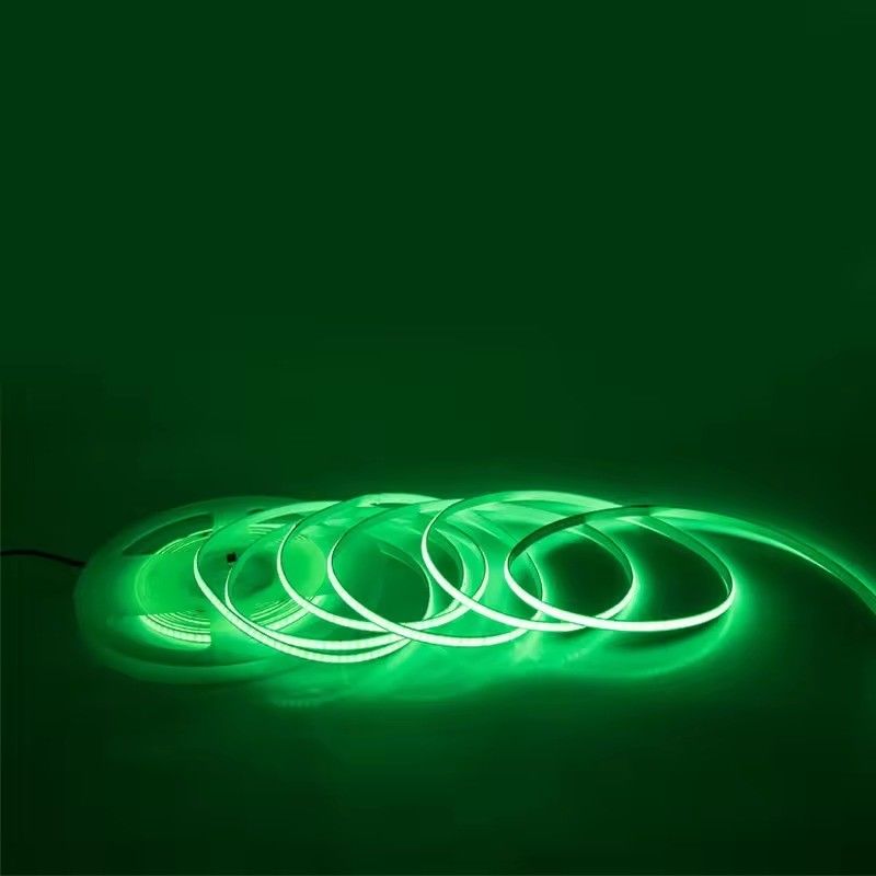 3mm chống nước 2700k 6000k 12V 220v 5V Ultra mỏng chiều rộng 400leds COB đèn dải LED với 3