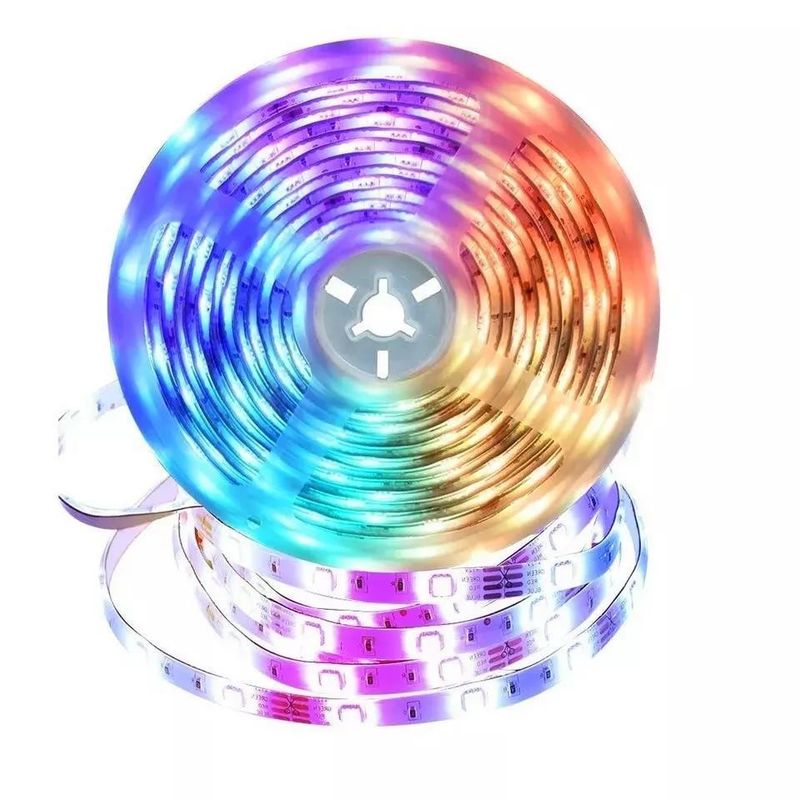 12V 5V 2835 5050 RGB WIFI Tuya Smart LED Light Strips Music Sync cho trang trí nhà thông minh