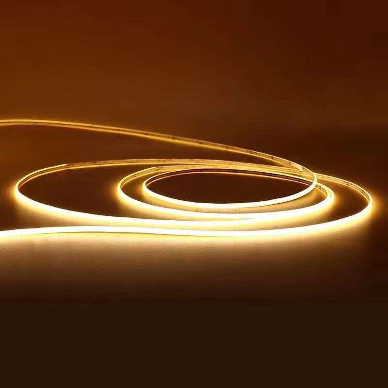 5V Ultra Thin 400leds COB LED Strip Light 3mm Không thấm nước 3000k 4000k 12V 220v 1cm cắt