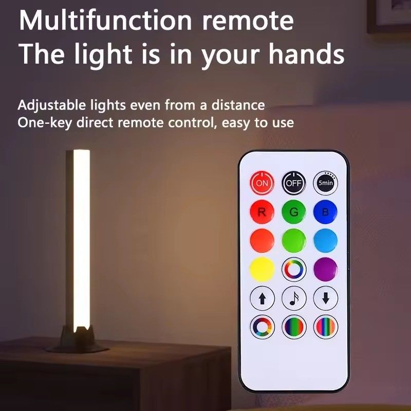DIY HONGTOP APP Control RGBIC Đèn sàn màu sắc cho phòng ngủ trang trí 25cm 30cm 5V