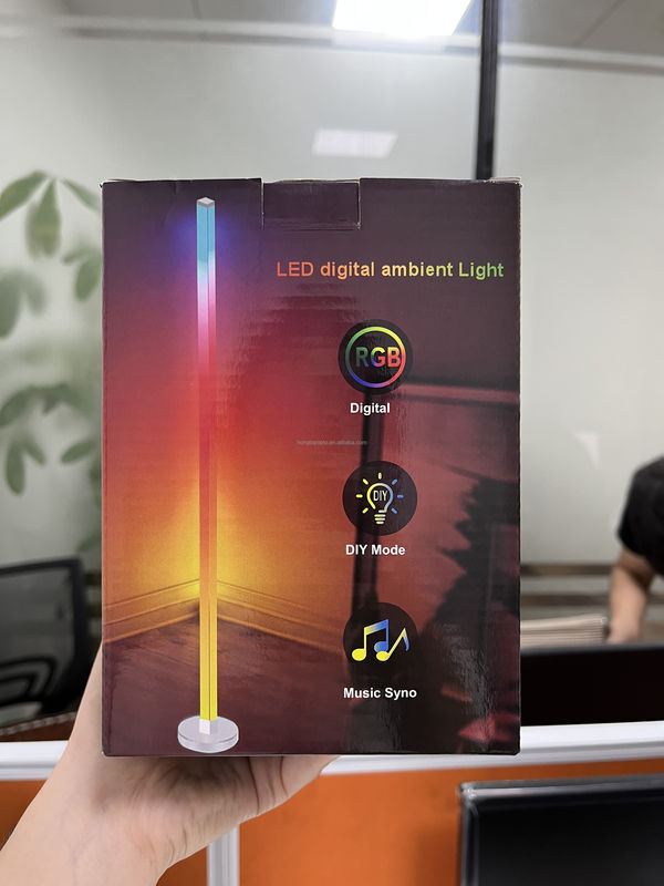 RGB màu sắc điều khiển từ xa đèn sàn LED mẫu miễn phí cho ánh sáng xung quanh phòng ngủ