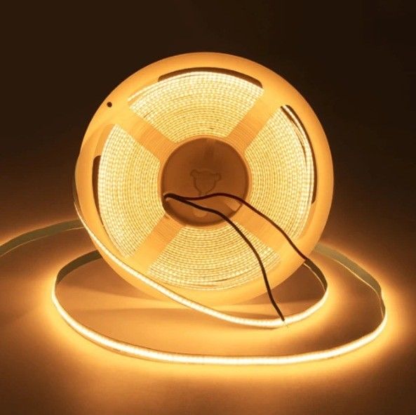 COB CRI 90 8MM 5MM LED Light Strip cho cửa sổ trước cửa hàng Double PCB Support Dimmer