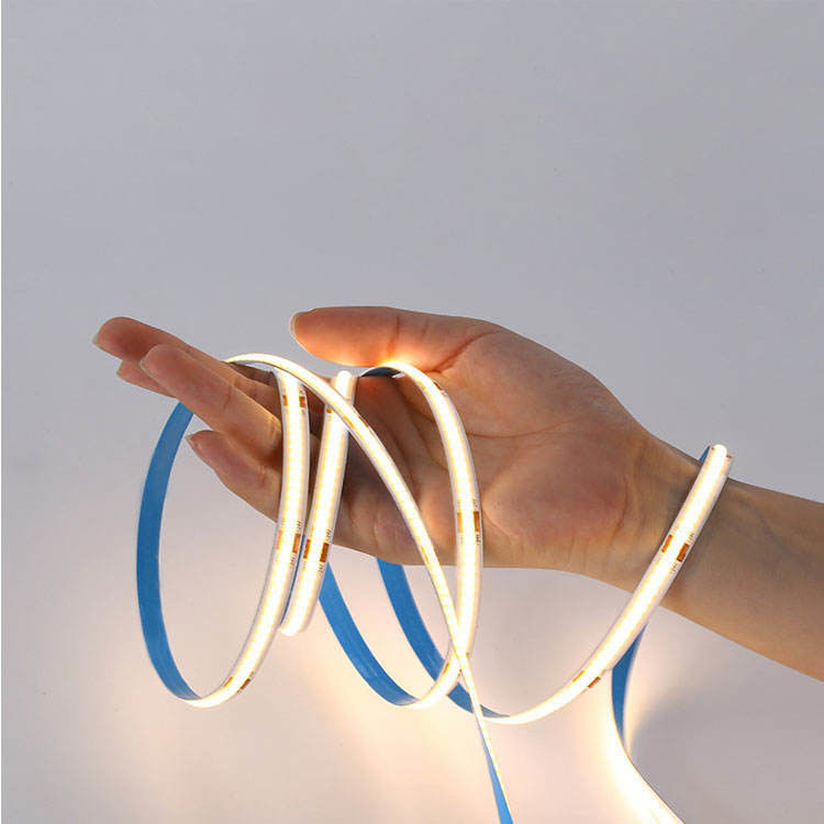 COB CRI 90 8MM 5MM LED Light Strip cho cửa sổ trước cửa hàng Double PCB Support Dimmer