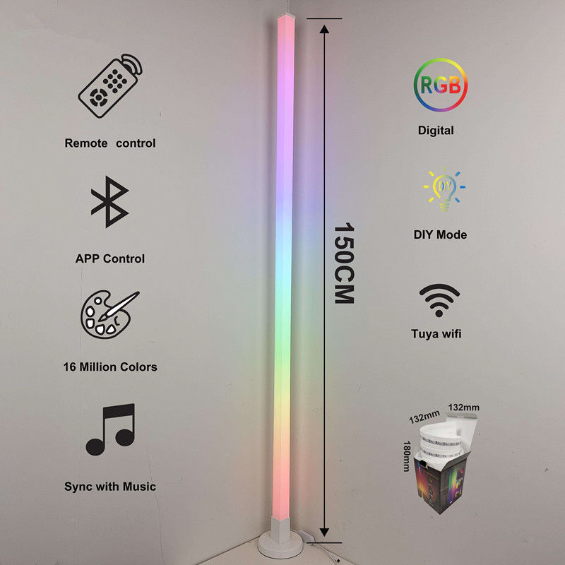 Đèn sàn điều khiển từ xa màu sắc RGB