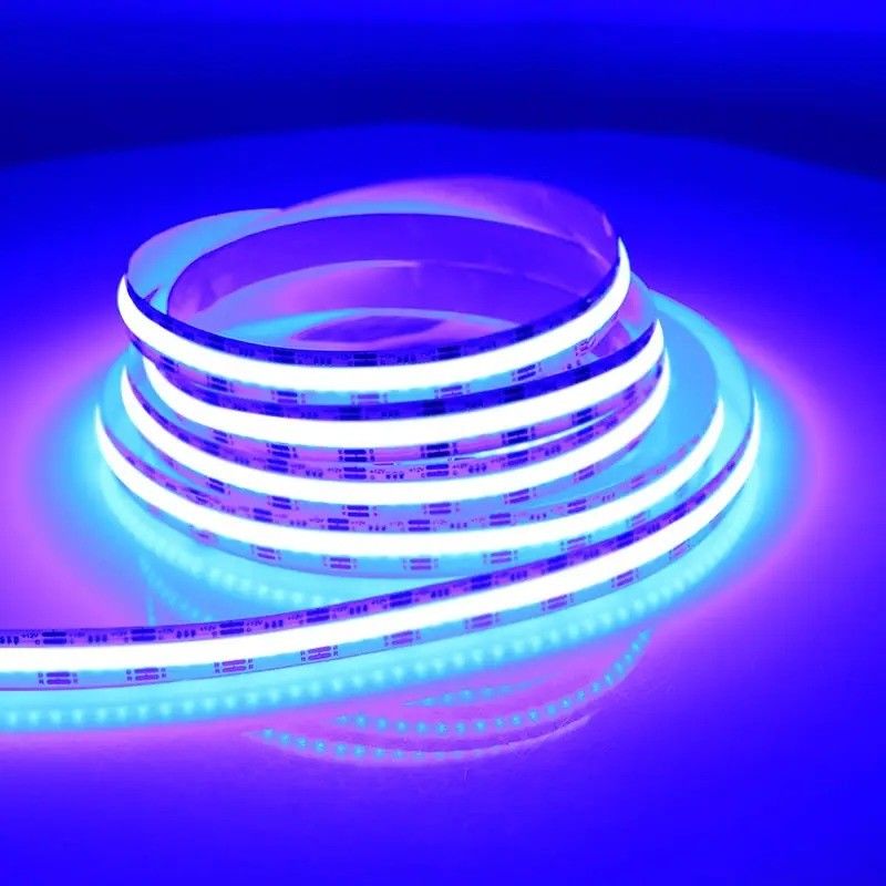 Cung cấp linh hoạt kỹ thuật số RGB COB đèn dải LED với 50000 giờ làm việc và 3-