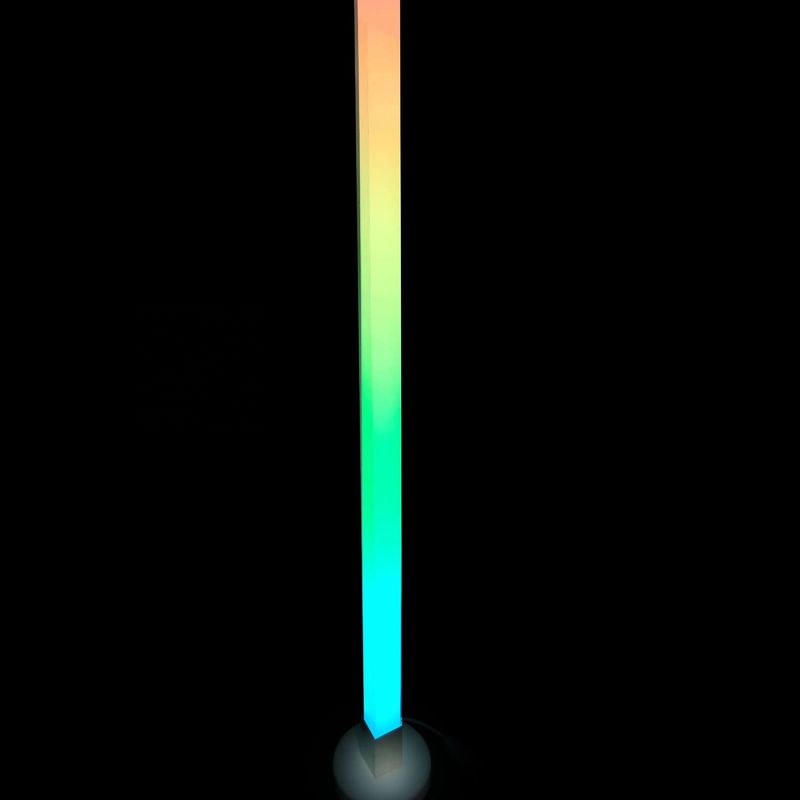 DIY App Control Đèn sàn góc LED Đèn đa màu cho phòng ngủ quán bar phòng chơi game