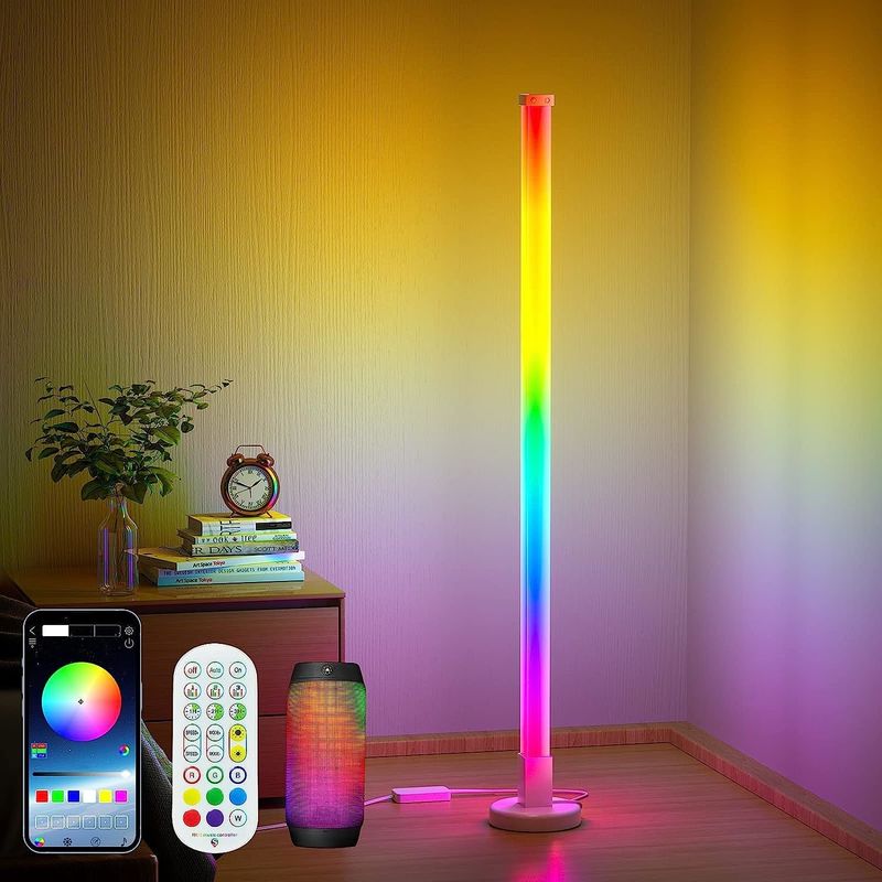 Đèn sàn góc khách sạn với điều khiển Bluetooth WiFi và điện áp đầu vào DC 5V