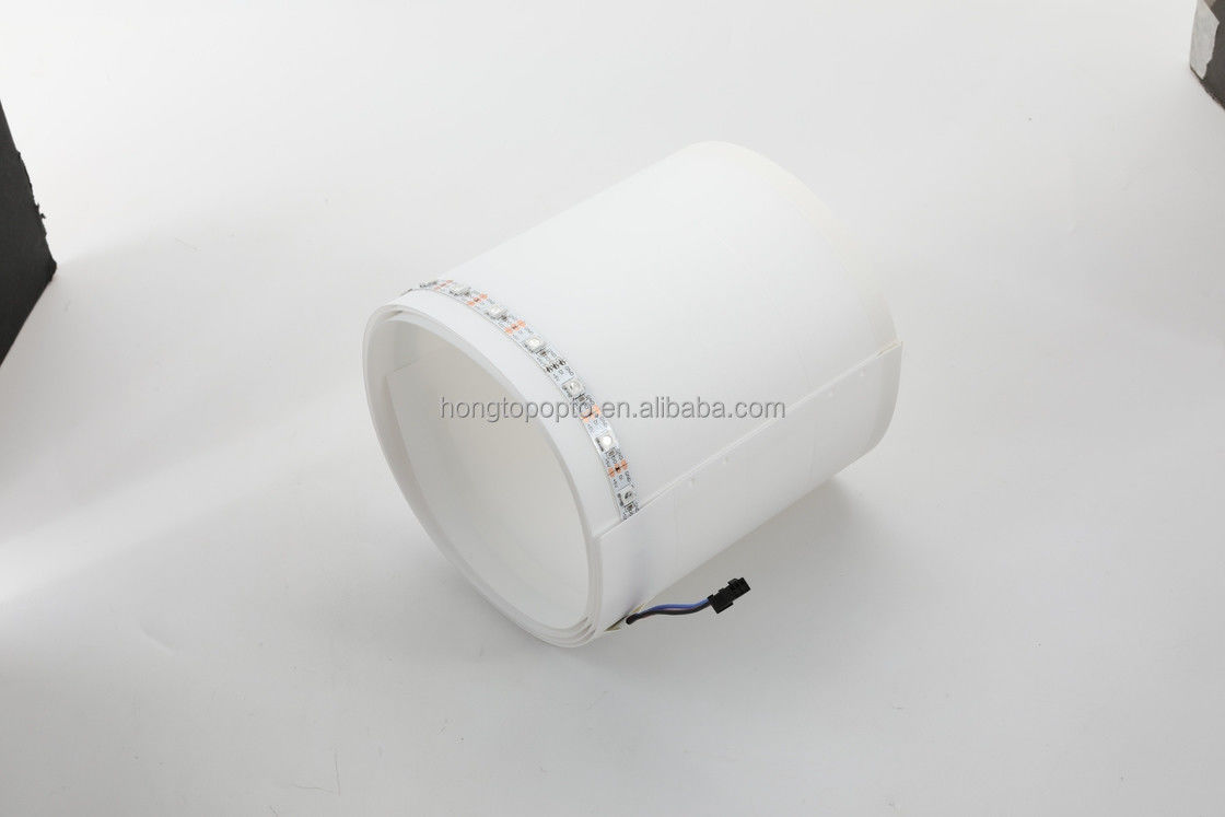 Điện thoại thông minh điều khiển màu sắc đèn tâm trạng RGB thiết kế ban đầu đèn sàn LED RGB 12.8 * 12.8 * 150CM