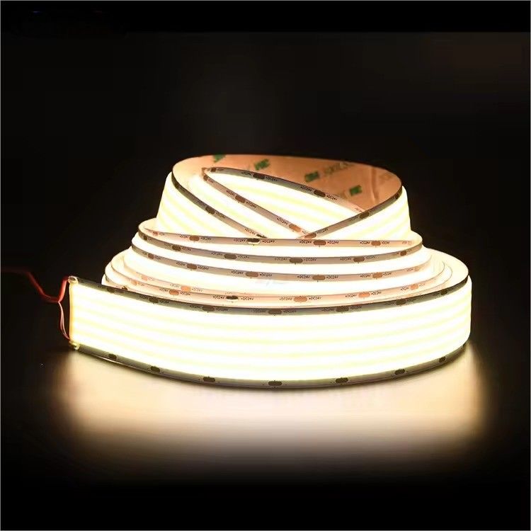 24v 30mm linh hoạt COB đèn dải LED với siêu rộng 5 hàng 1600LEDs và CRI Ra 90