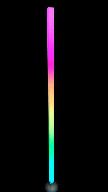 DIY Atmosphere Smart Home Light Rgb Led Floor Corner Lamp với điều khiển từ xa IR