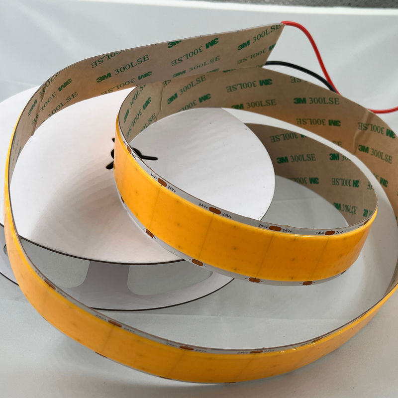COB LED Strip Super Wide 30mm 1600chips 40W/M 2700k 3000k 6500k DC24V cho Dự án Trần nhà