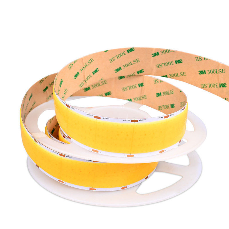 Ultra Widen linh hoạt DC24V 1600 leds Cob Led Strip đèn 30mm chiều rộng 5 hàng siêu sáng