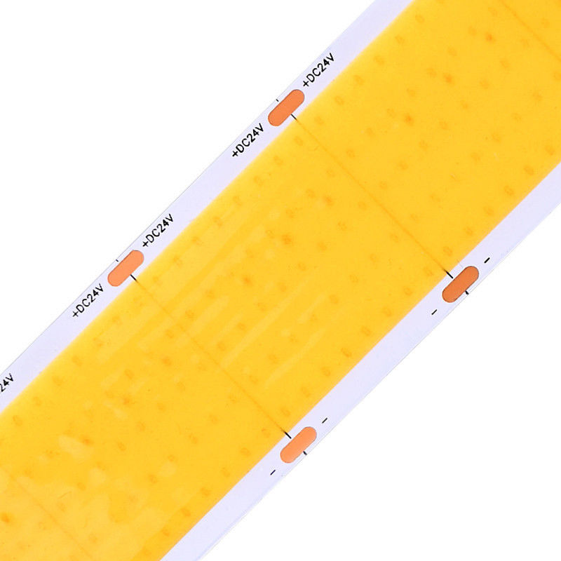 Ultra Widen linh hoạt DC24V 1600 leds Cob Led Strip đèn 30mm chiều rộng 5 hàng siêu sáng