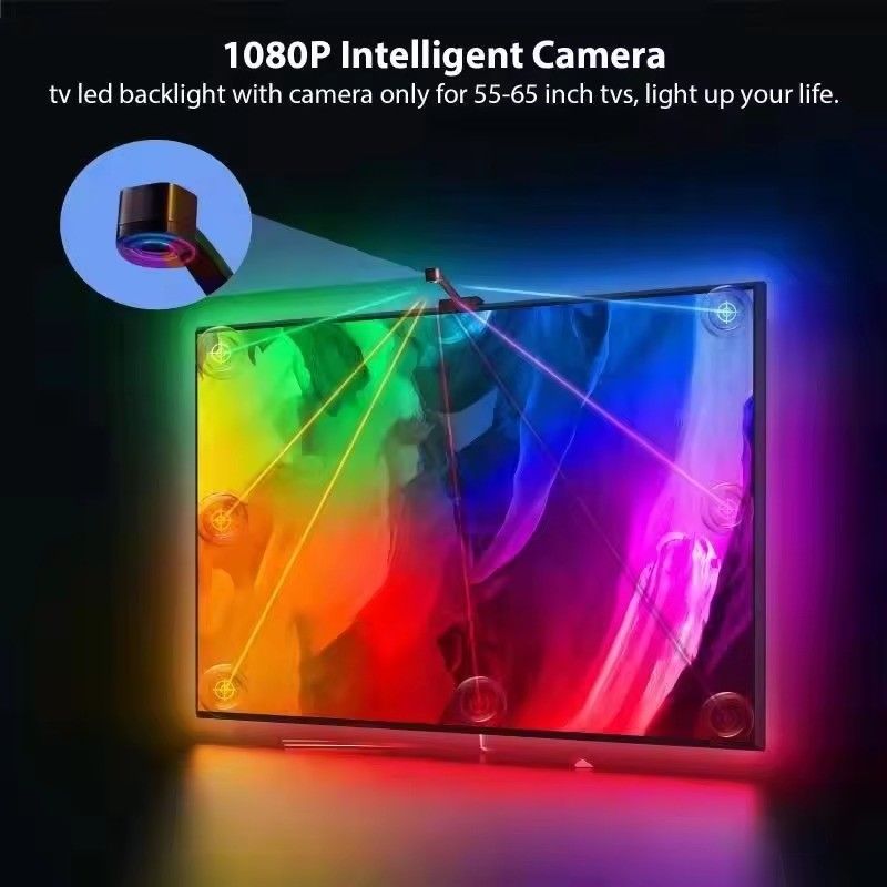 Công nghệ kết nối DC Wifi TV ngâm LED đèn hậu cho 65-75 inch trợ lý