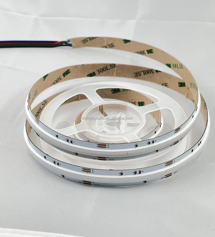 RGB Flexible Strip 756 leds COB DC 12V đèn LED Strip với hiệu suất sáng 100lm / w
