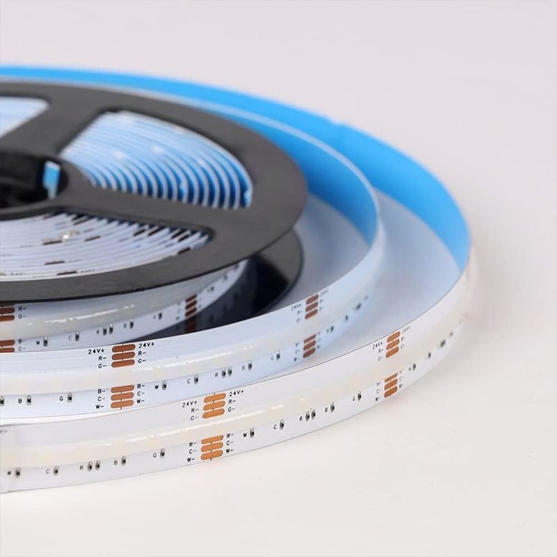 0.15kg 840 leds 12mm rộng RGBCCT DC24V COB dẫn đèn dải cho mục đích trang trí 3