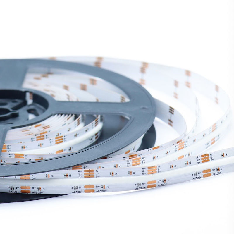100lm / w đèn Hiệu quả chiếu sáng RGBW 784leds Smart COB Led Strip cho trang trí nhà