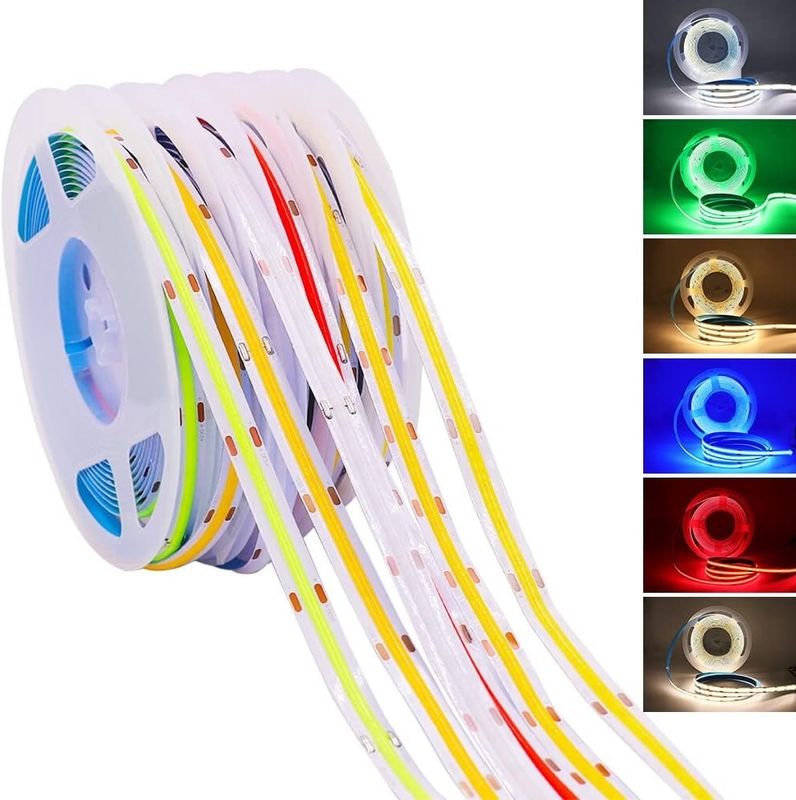 320leds / m 90Ra 5mm Độ rộng 12V 24V Dải đèn LED linh hoạt 2700K 3000K 4000K 6000K