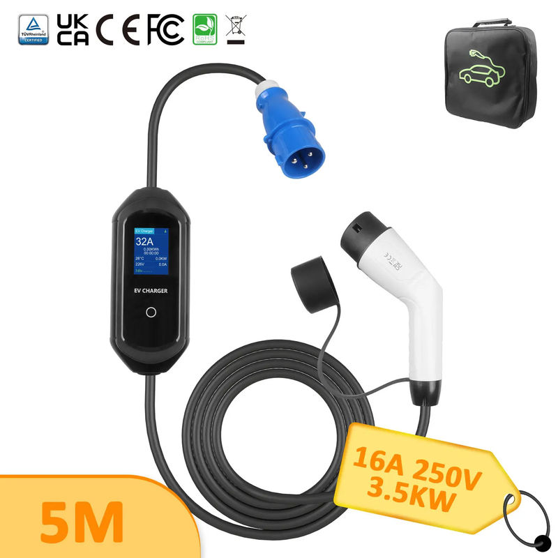 Bộ sạc EV kích thước gói duy nhất 45X28X18 Cm để sạc trong phạm vi nhiệt độ -30C- 55C